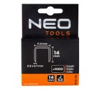 NEO TOOLS 16-514 Zszywki typ J/53, 14 mm, 1000 szt.