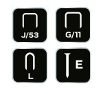 NEO TOOLS 16-030 Zszywacz tapicerski wielofunkcyjny 4w1, 6-14 mm, aluminiowy, zszywki J, G, L, E
