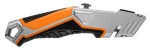 NEO TOOLS 63-706 Nóż z ostrzem trapezowym, 1+5 ostrzy