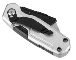 NEO TOOLS 63-705 Nóż z ostrzem trapezowym składany 1+3 ostrza, 2 bity