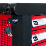 AIRPRESS 79156 Profesjonalny wózek narzędziowy 217 elementów 7 szuflad