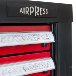 AIRPRESS 79156 Profesjonalny wózek narzędziowy 217 elementów 7 szuflad
