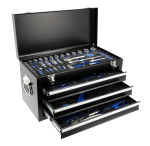 AIRPRESS 75251 Walizka narzędziowa z zestawem narzędzi  97 elementów