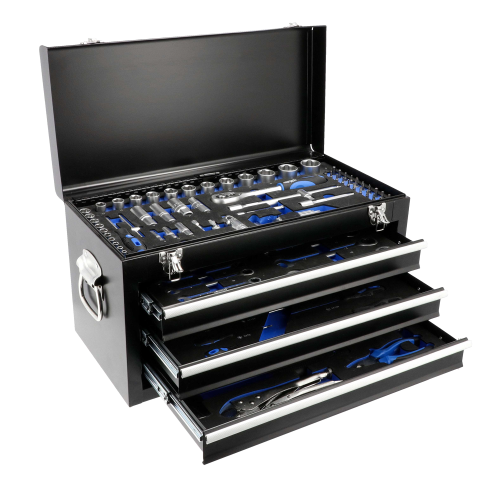 AIRPRESS 75251 Walizka narzędziowa z zestawem narzędzi  97 elementów