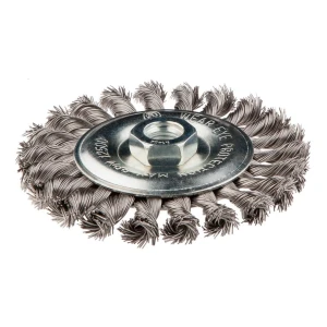 NEO TOOLS 57-598 Szczotka druciana tarczowa 125 mm x M14, INOX