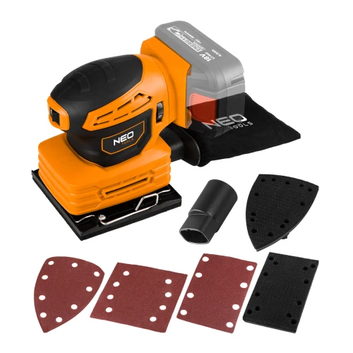 NEO TOOLS 04-623 Szlifierka oscylacyjna 18 V, 3w1, Energy+, bez akumulatora