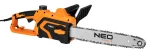 NEO TOOLS 04-632 Pilarka łańcuchowa elektryczna 1800 W, prowadnica 405 mm LOW KICKBACK, beznarzędziowe napinanie
