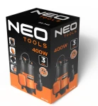 NEO TOOLS 04-745 Pompa zanurzeniowa do wody brudnej 400 W, 8000 l/h