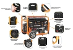 NEO TOOLS 04-731 Agregat prądotwórczy 6,5kW AVR generator prądu 230V