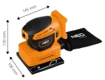 NEO TOOLS 04-623 Szlifierka oscylacyjna 18 V, 3w1, Energy+, bez akumulatora