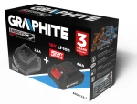 GRAPHITE 58GE132-1 Zestaw Energy+: akumulator 4Ah BOOST UP z ładowarką
