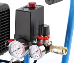 AIRPRESS Kompresor HL 150-24 8 bar 1.5 KM 120 l/min 24 l + zestaw akcesoriów pneumatycznych