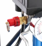 AIRPRESS Kompresor HL 150-24 8 bar 1.5 KM 120 l/min 24 l + zestaw akcesoriów pneumatycznych