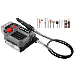 Miniszlifierka akumulatorowa Energy+ 18V, Li-lon, bez akumulatora, Graphite 58GE107