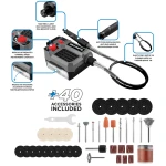 Miniszlifierka akumulatorowa Energy+ 18V, Li-lon, bez akumulatora, Graphite 58GE107