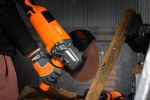 NEO TOOLS 04-715 Szlifierka kątowa 3000 W, tarcza 230 mm 6600 obr/min, do drewna i metalu