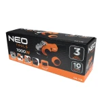 NEO TOOLS 04-716 Szlifierka kątowa 1000 W, tarcza 125 mm, regulacja obrotów 3000-12000 obr/min