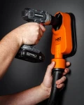 NEO TOOLS 04-740 Odciąg pyłu do odkurzacza - adapter do wiercenia bez kurzu 68 mm