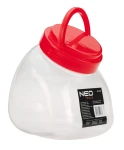 Nóż mini z ostrzem trapezowym + 4 dodatkowe ostrza, 30 szt. Neo 63-703