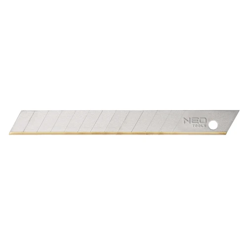 Ostrza łamane wymienne 9 mm tytanowane 10 szt. Neo 64-220