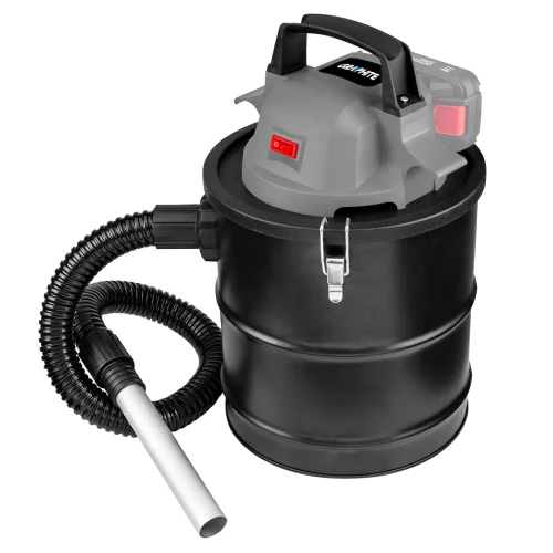 Odkurzacz do popiołu Energy+ 18V Li-lon, zbiornik 15L, bez akumulatora, Graphite 58GE125