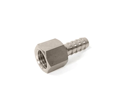 Króciec z gwintem wewnętrznym 3/8" na wąż 12 mm