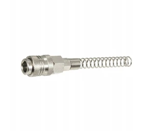 Uzbrojenie ze sprężyną na wąż poliuretanowy PU 8/6 mm z szybkozłączem DN7,2 Standard
