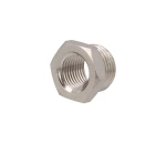 Redukcja 3/8" gwint zewnętrzny - 1/4" gwint wewnętrzny mosiądz niklowany