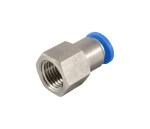 Złączka wtykowa prosta na wąż 8 mm z gwintem wewnętrznym 1/4"