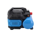 AIRPRESS Mały kompresor bezolejowy dwutłokowy LMO 6-126 8 bar 1 KM/0.75 kW 88 l/min 6 l cichy