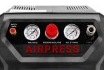 AIRPRESS Kompresor bezolejowy H 215-6 8 bar 1.5 KM/1.1 kW 92 l/min 6 l BoomBox