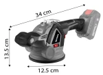 Przyssawka do płytek Energy+ 18V + akumulator 2Ah + ładowarka, Graphite 58GE148-SET1