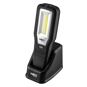 Lampa warsztatowa 550 lm COB LED + baza + ładowarka Neo 99-071
