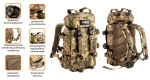 Plecak turystyczny 30l z poliestru 600D Neo 84-325