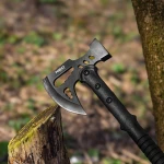 Toporek taktyczny stal 3Cr13 z młotkiem, kluczami oczkowymi i futerałem NEO 63-178