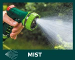 Zestaw z pistoletem zraszającym, złączkami, przyłączem do kranu 1/2", VERTO 15G713