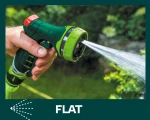 Zestaw z pistoletem zraszającym, złączkami, przyłączem do kranu 1/2", VERTO 15G713
