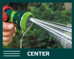 Zestaw z pistoletem zraszającym, złączkami, przyłączem do kranu 1/2", VERTO 15G712