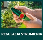 Zestaw ze zraszaczem prostym, złączkami, przyłączem do kranu 1/2", VERTO 15G711