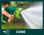 Zraszacz pistoletowy 7-funkcyjny, VERTO 15G707