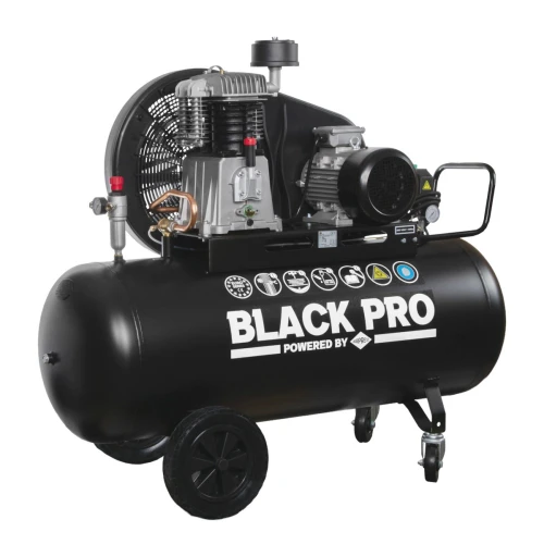 AIRPRESS Kompresor dwutłokowy Black Pro NB7 11 bar 7.5 KM / 5.5 kW 652 l/min 270 l