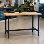 JOTKEL 22750 Biurko lekki stół warsztatowy 1500 x 900 x 740 mm z blatem lakierowanym o gr. 30 mm, seria HSS10 