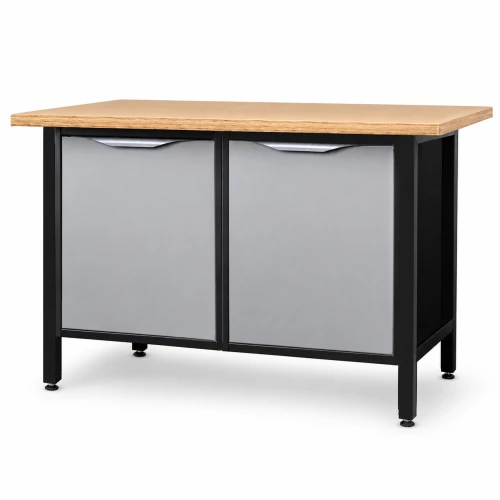 JOTKEL 22755 Biurko lekki stół warsztatowy 1500 x 900 x 740 mm z blatem lakierowanym o gr. 30 mm, seria HSS10