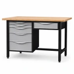 JOTKEL 22756 Biurko lekki stół warsztatowy 1500 x 900 x 740 mm z blatem lakierowanym o gr. 30 mm, seria HSS10