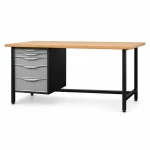 JOTKEL 22703 Biurko lekki stół warsztatowy 2100 x 900 x 740 mm z blatem lakierowanym o gr. 30 mm, seria HSS11