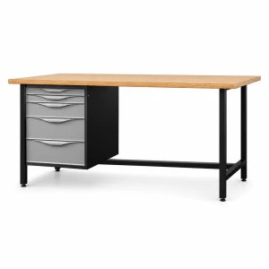 JOTKEL 22703 Biurko lekki stół warsztatowy 2100 x 900 x 740 mm z blatem lakierowanym o gr. 30 mm, seria HSS11