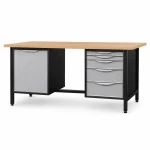 JOTKEL 22711 Biurko lekki stół warsztatowy 2100 x 900 x 740 mm z blatem lakierowanym o gr. 30 mm, seria HSS11