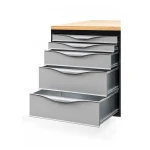 JOTKEL 22711 Biurko lekki stół warsztatowy 2100 x 900 x 740 mm z blatem lakierowanym o gr. 30 mm, seria HSS11