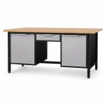 JOTKEL 22715 Biurko lekki stół warsztatowy 2100 x 900 x 740 mm z blatem lakierowanym o gr. 30 mm, seria HSS11