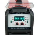 Półautomat spawalniczy EXPERT MIG 250 4x4 PFC SYNERGIC MIG / TIG / MMA, 250 A, IDEAL